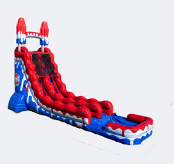 22 FT RED WHITE AND COOL SLIDE